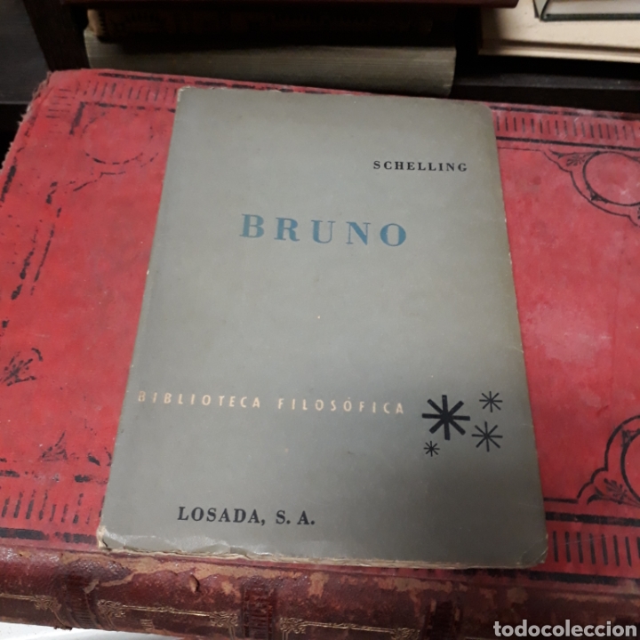 Libros de segunda mano: Schelling, Bruno, Ed Losada, Biblioteca Filos&oacute;fica - Foto 1
