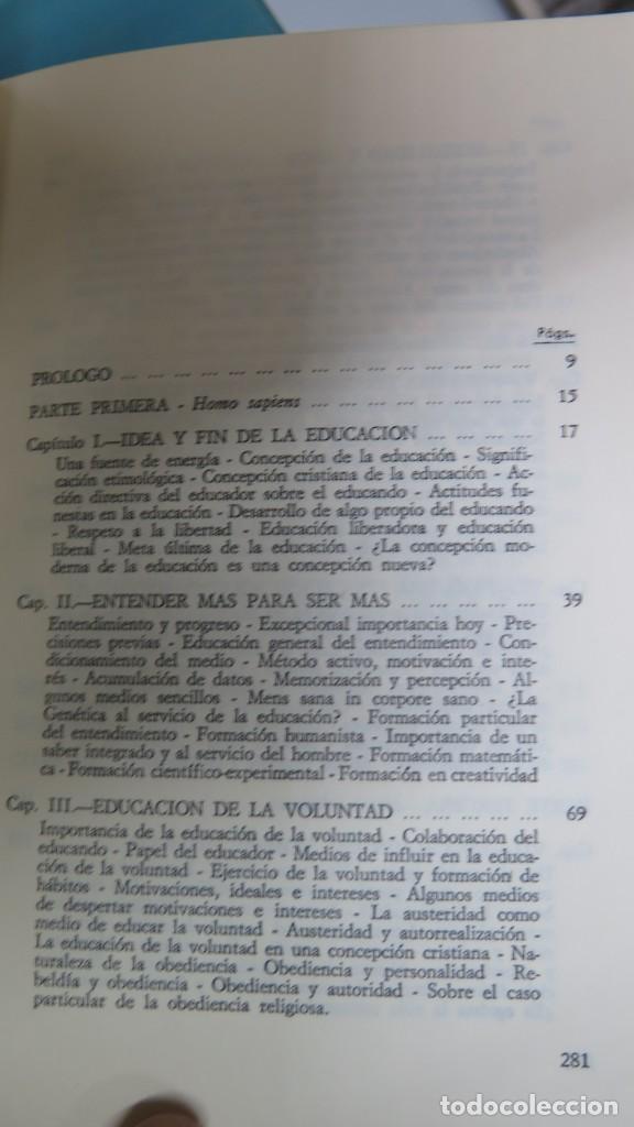 Libros de segunda mano: Para ser m&aacute;s Reflexiones en torno a la educaci&oacute;n. Pedro Ferrer Pi - Foto 2