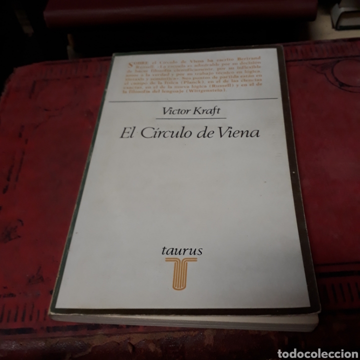 Libros de segunda mano: V&iacute;ctor Kraft, El c&iacute;rculo de Viena, Taurus - Foto 1