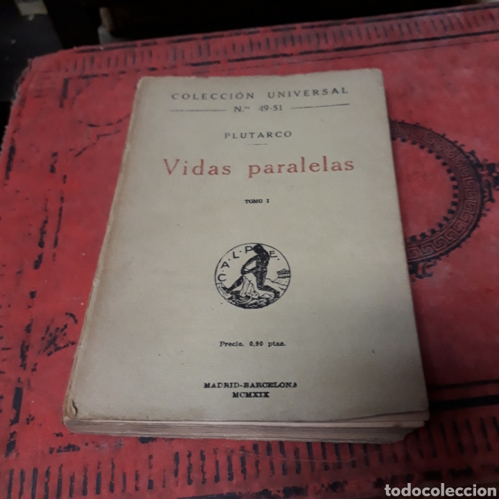 Libros de segunda mano: Plutarco, Vidas Paralelas,.Tomos, n&uacute;mero 49-51 - Foto 1