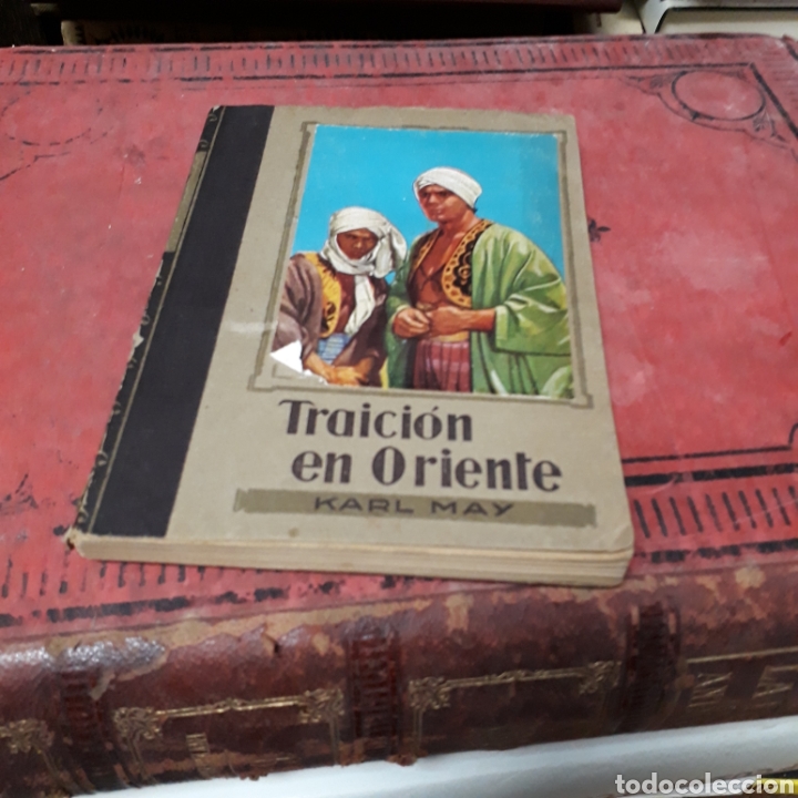Libros de segunda mano: Karl May, Traici&oacute;n en Oriente, Ed Molino - Foto 1