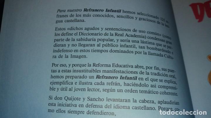Libros de segunda mano: Libro del REFRANERO INFANTIL Susaeta - Foto 2