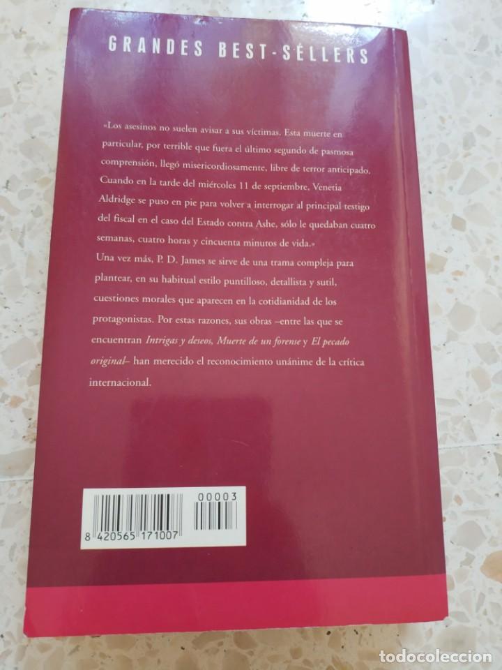 Libros de segunda mano: UNA CIERTA JUSTICIA.- P. D. JAMES - Foto 3
