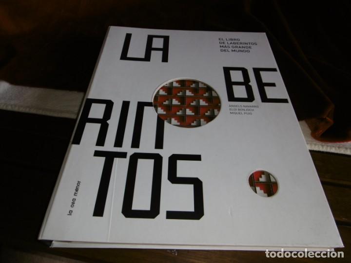 Libros de segunda mano: LABERINTOS. CURIOSO Y GRAN LIBRO DE ENTRETENIMIENTO Y COMBINACIONES. - Foto 1
