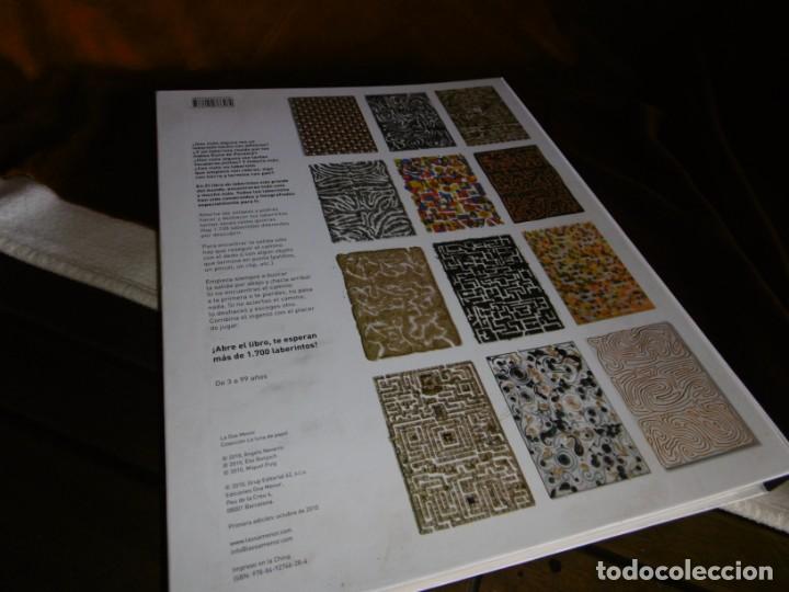 Libros de segunda mano: LABERINTOS. CURIOSO Y GRAN LIBRO DE ENTRETENIMIENTO Y COMBINACIONES. - Foto 4