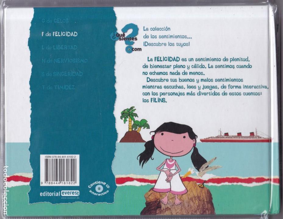 Libros de segunda mano: VIOLETA MONREAL - FELICIDAD - LIBRO + CD INTERACTIVO - EVEREST EDITORIAL 2012 - Foto 2