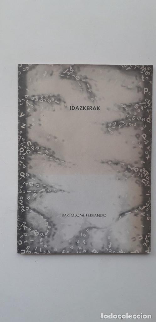 Libros de segunda mano: Idazkerak - Bartolom&eacute; Ferrando - Foto 1