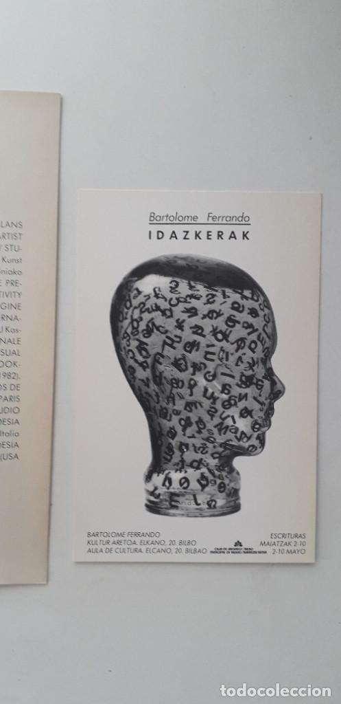 Libros de segunda mano: Idazkerak - Bartolom&eacute; Ferrando - Foto 3