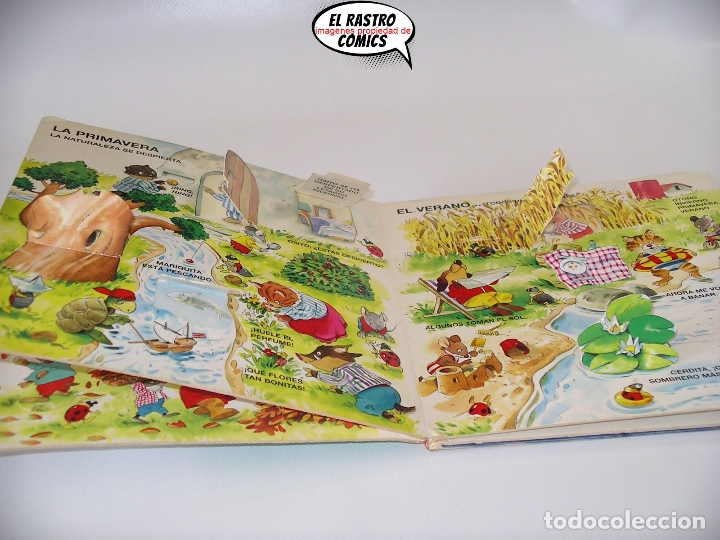 Libros de segunda mano: Las estaciones, &iquest;Un libro con ventanitas?, Matthew Wolf, ed. Molino 1998, A3 - Foto 4