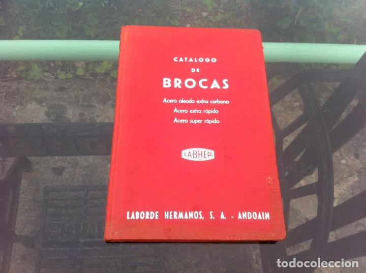 Libri di seconda mano: CAT&Aacute;LOGO DE BROCAS. ACERO ALEADO EXTRA CARBONO, EXTRA R&Aacute;PIDO... ED. LABORDE HERMANOS, ANDOAIN 1957