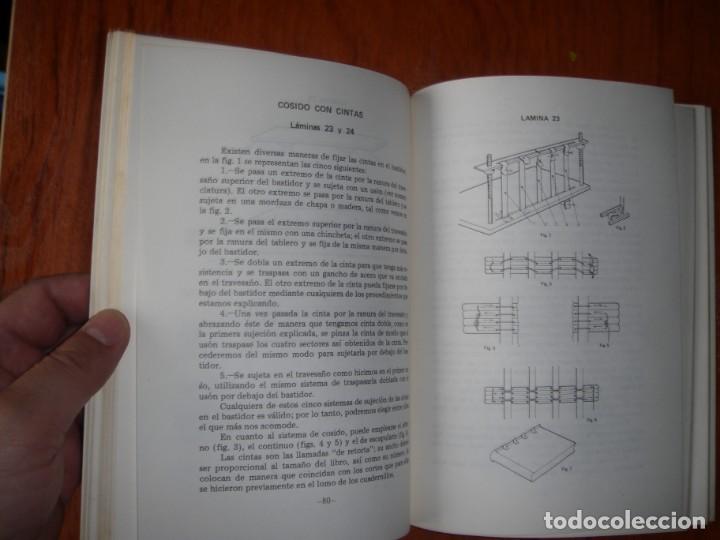 Libros de segunda mano: MANUAL DE ENCUADERNACI&Oacute;N JOS&Eacute; MAR&Iacute;A VALLADO - Foto 2