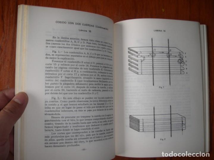 Libros de segunda mano: MANUAL DE ENCUADERNACI&Oacute;N JOS&Eacute; MAR&Iacute;A VALLADO - Foto 3
