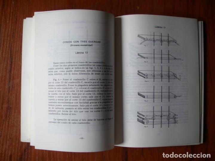 Libros de segunda mano: MANUAL DE ENCUADERNACI&Oacute;N JOS&Eacute; MAR&Iacute;A VALLADO - Foto 5
