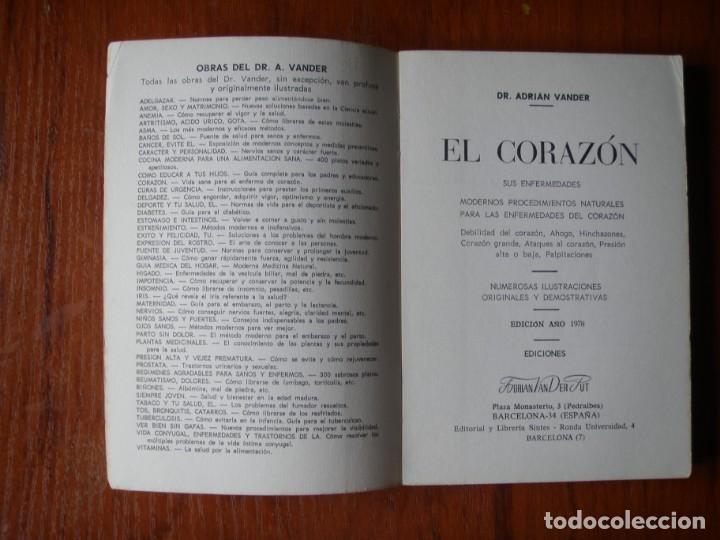 Libros de segunda mano: LIBRO DR VANDER EL CORAZ&Oacute;N SUS ENFERMEDADES - Foto 3