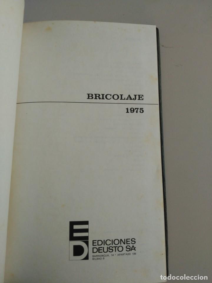 Libros de segunda mano: BRICOLAJE 1975 EDICIONES DEUSTO SA - Foto 2