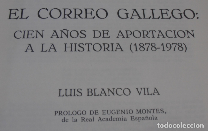 Libros de segunda mano: EL CORREO GALLEGO,LUIS BLANCO VILA - Foto 2