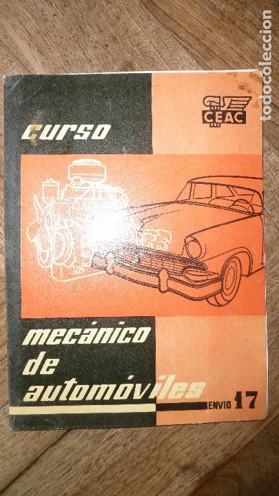 Libros de segunda mano: MEC&Aacute;NICO DE AUTOM&Oacute;VILES ENV&Iacute;O 17 CURSO CEAC - Foto 1