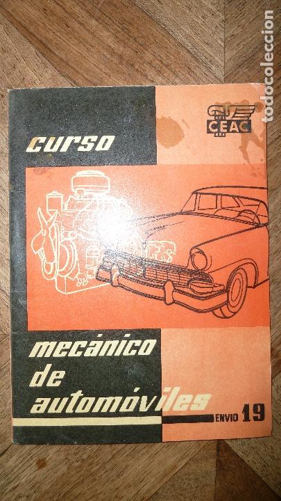 Libros de segunda mano: MEC&Aacute;NICO DE AUTOM&Oacute;VILES ENV&Iacute;O 19 CURSO CEAC - Foto 1