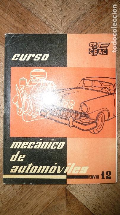 Libros de segunda mano: MEC&Aacute;NICO DE AUTOM&Oacute;VILES ENV&Iacute;O 12 CURSO CEAC - Foto 1