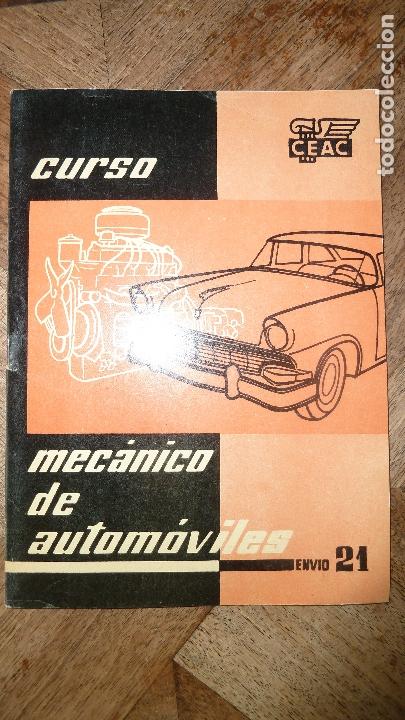 Libros de segunda mano: MEC&Aacute;NICO DE AUTOM&Oacute;VILES ENV&Iacute;O 21 CURSO CEAC - Foto 1