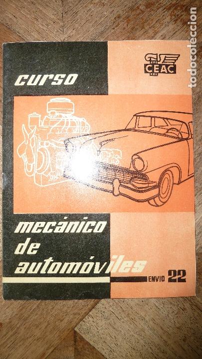 Libros de segunda mano: MEC&Aacute;NICO DE AUTOM&Oacute;VILES ENV&Iacute;O 22 CURSO CEAC - Foto 1
