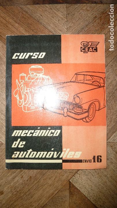Libros de segunda mano: MEC&Aacute;NICO DE AUTOM&Oacute;VILES ENV&Iacute;O 16 CURSO CEAC - Foto 1