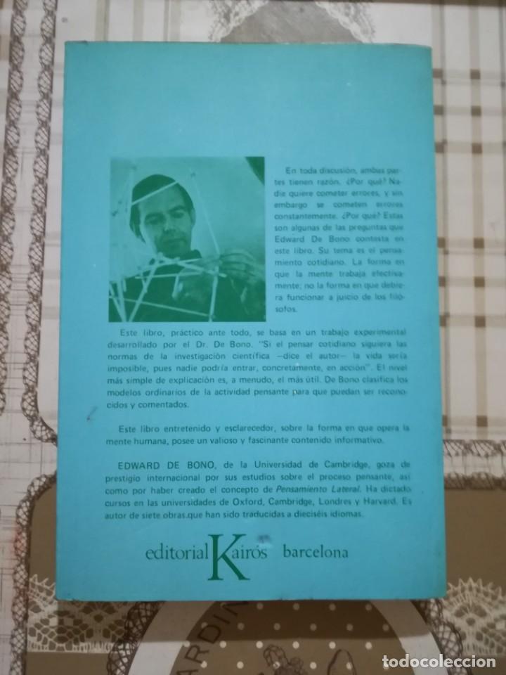 Libros de segunda mano: La pr&aacute;ctica de pensar o como resolver problemas cotidianos - Edward de Bono - Foto 2