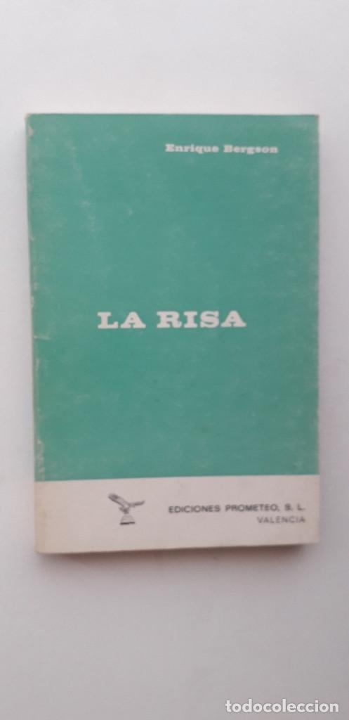 Libros de segunda mano: LA RISA - ENRIQUE BERGSON (EDIT. PROMETEO 1971) - Foto 1