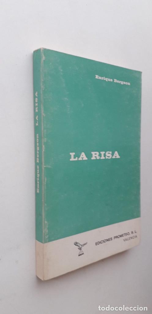 Libros de segunda mano: LA RISA - ENRIQUE BERGSON (EDIT. PROMETEO 1971) - Foto 2