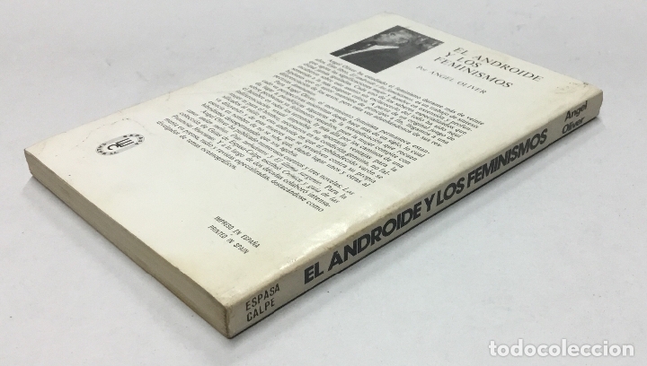 Libros de segunda mano: EL ANDROIDE Y LOS FEMINISMOS. - OLIVER, &Aacute;ngel. - Foto 3