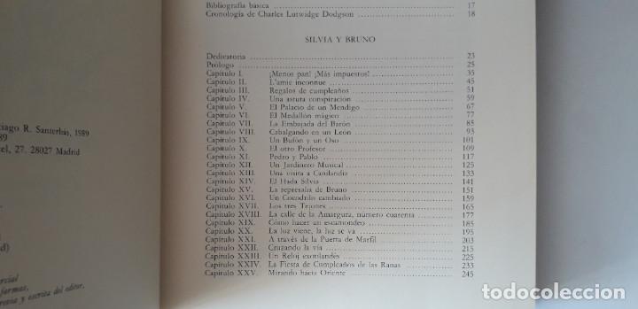 Libros de segunda mano: SILVIA Y BRUNO - LEWIS CARROLL - Foto 6