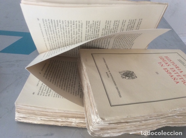 Libros de segunda mano: HISTORIA DE LAS IDEAS ESTETICAS - Foto 3