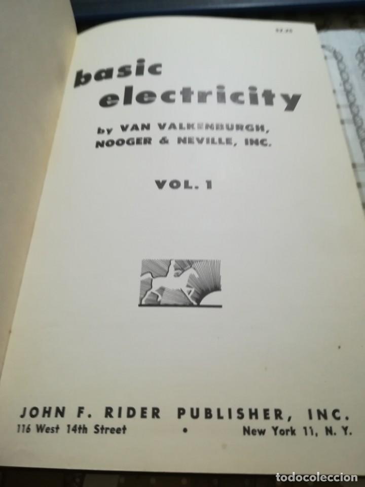 Libros de segunda mano: Basic electricity Vol. 1 - Van Valkenburgh / Nooger & Neville, INC. - en ingl&eacute;s - Foto 3