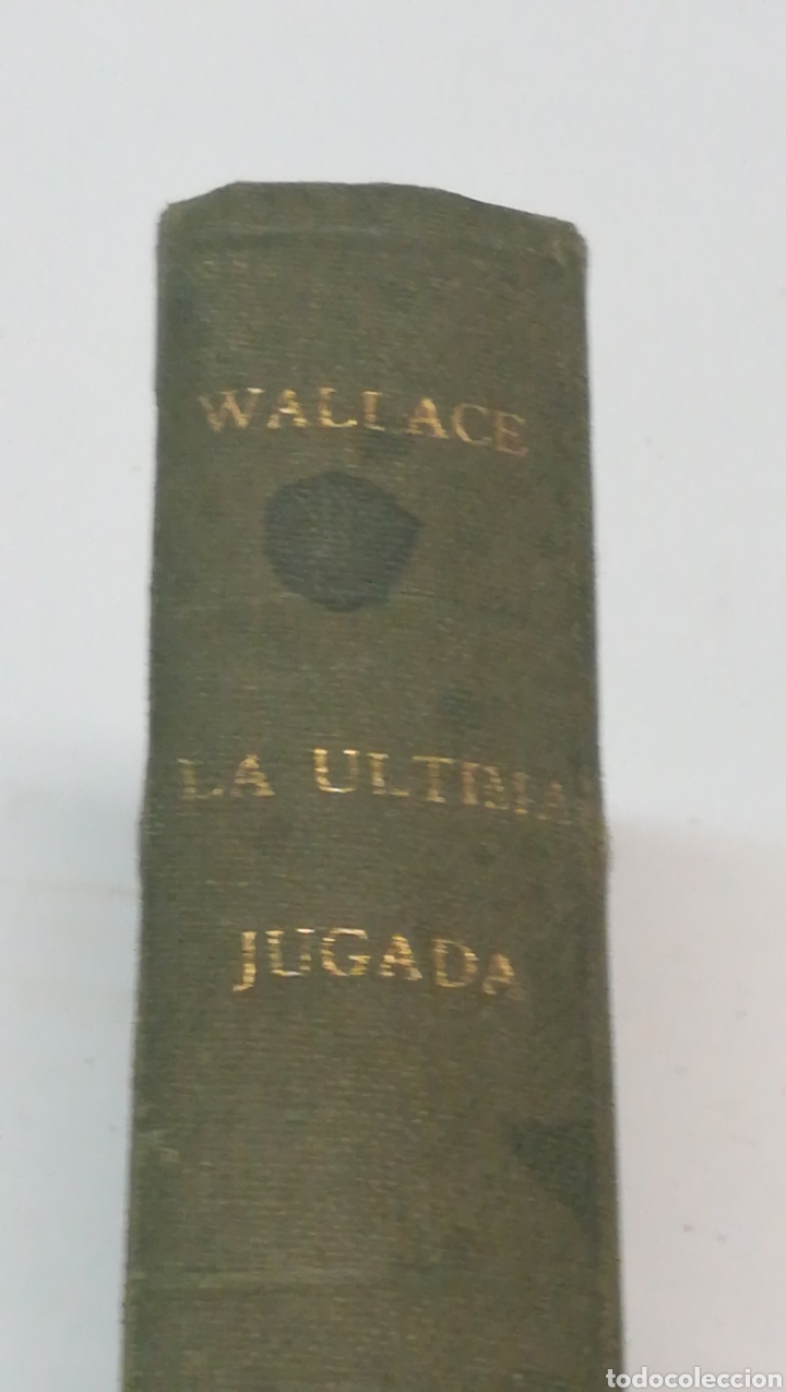 Libros de segunda mano: La &uacute;ltima jugada Edgar Wallace - Foto 2