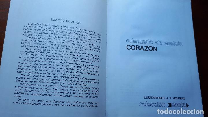 Libros de segunda mano: Coraz&oacute;n - Edmundo de Amicis - Susaeta - 1985 - Foto 4
