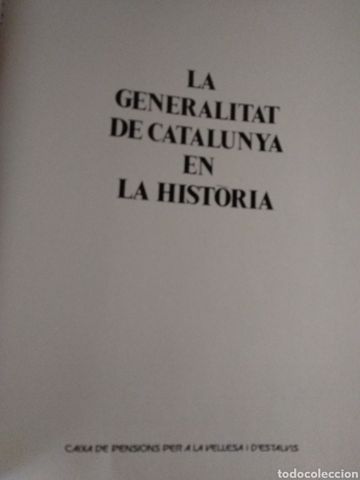 Libros de segunda mano: La Generalitat de Catalunya en la historia. Edmon Valles - Foto 2