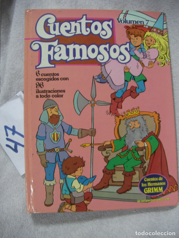 Libros de segunda mano: ANTIGUO LIBRO - CUENTOS FAMOSOS - Foto 1