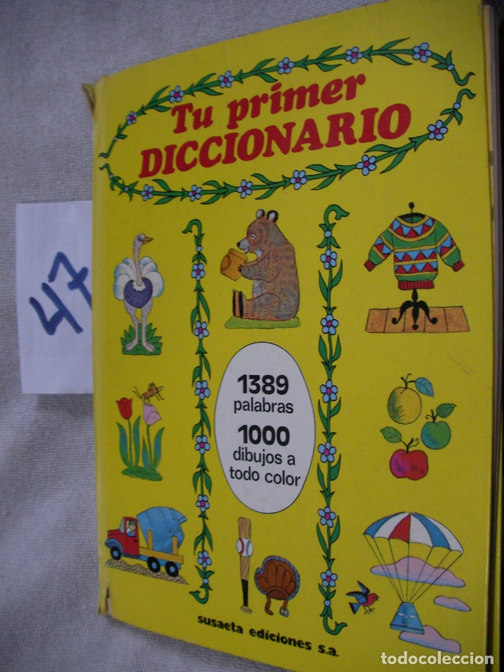 Libros de segunda mano: ANTIGUO LIBRO INFANTIL - TU PRIMER DICCIONARIO - Foto 1