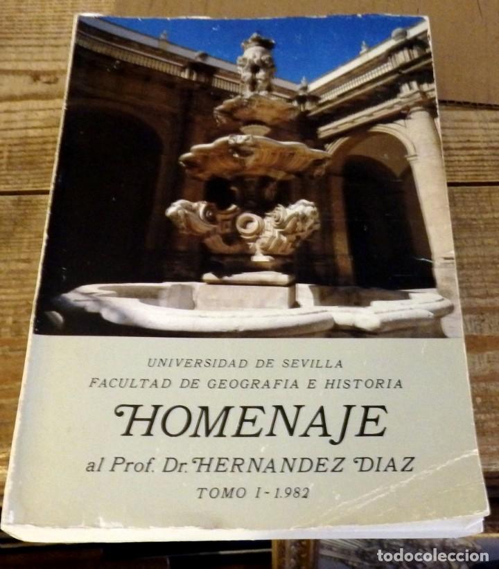 Libros de segunda mano: Homenaje al profesor Dr. Hern&aacute;ndez D&iacute;az. Tomo I, 1982. - Foto 1