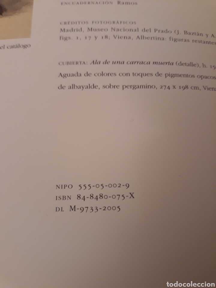 Libros de segunda mano: Durero.Obras maestras de la albertina. Museo nacional del prado. - Foto 3
