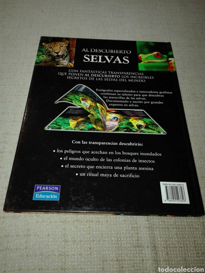 Libros de segunda mano: Al descubierto selvas. Pearson educaci&oacute;n, 2004. Alhambra. Dk. - Foto 2