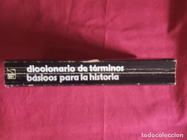 Libros de segunda mano: DICCIONARIO DE TERMINOS BASICOS PARA LA HISTORIA. ALHAMBRA.1986. - Foto 2