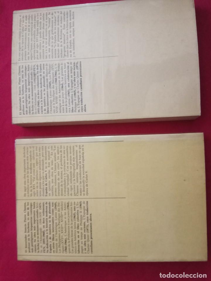 Libros de segunda mano: La Espa&ntilde;a de Carlos V (2 vols.)-PIERRE CHAUNU. - Foto 3