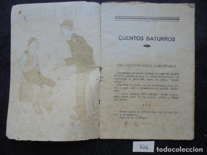 Libros de segunda mano: Librito antiguo Cuentos Baturros Bruguera - Foto 2