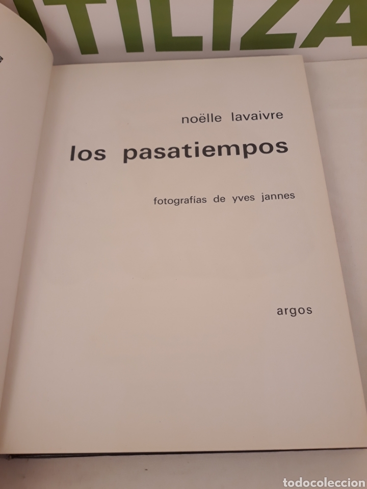 Libros de segunda mano: Los pasatiempos. Argos. - Foto 2