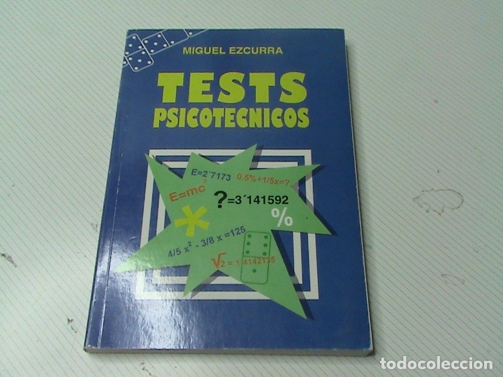 Libros de segunda mano: Tests psicotecnicos (Miguel Ezcurra) - Foto 1