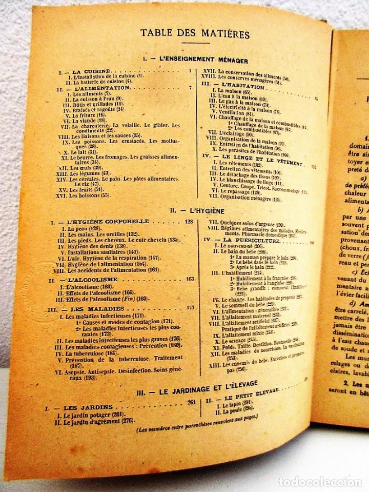 Libros de segunda mano: SCIENCES APPLIQUE&Eacute;S Y TRAVAUX PRACTIQUES LIBRAIRIE ARMAND COLIN 1946 - Foto 4