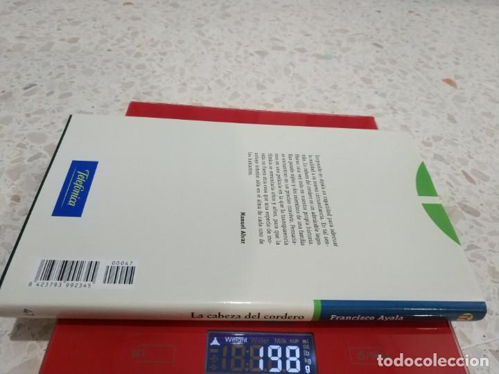 Libros de segunda mano: LA CABEZA DEL CORDERO.- FRANCISCO AYALA - Foto 2