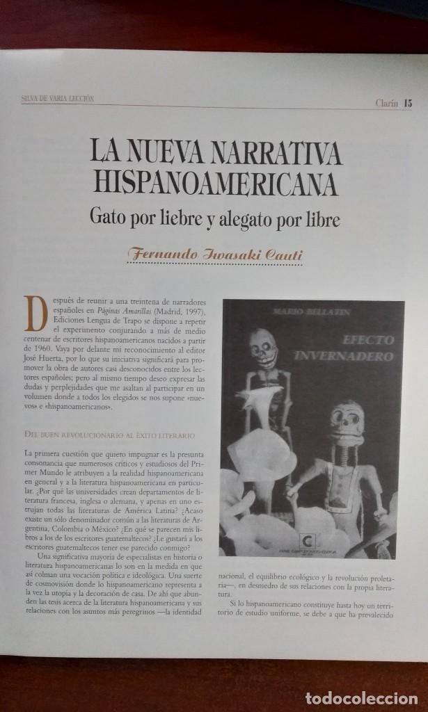 Libros de segunda mano: CLAR&Iacute;N REVISTA LITERATURA N&ordm;18 - Foto 3