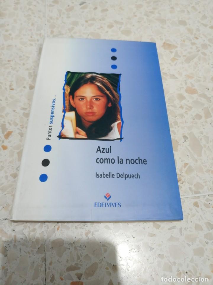 Libros de segunda mano: AZUL COMO LA NOCHE.- ISABELLE DELPUECH - Foto 1